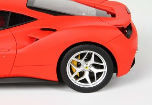 Ferrari 488 GTB Matte Red F1 2019 - 1:18 from BBR - P18106RF19ST